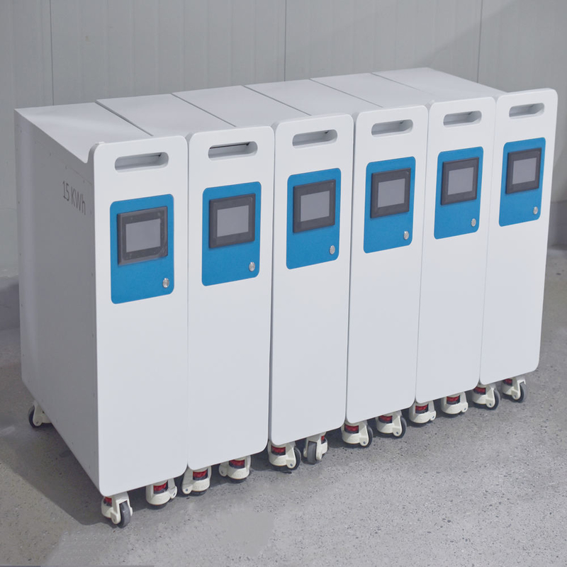 Allen in Één Kabinet van het de Batterijpak van het Lithiumijzer Lifepo4 voor de Opslagsysteem van de Huisenergie