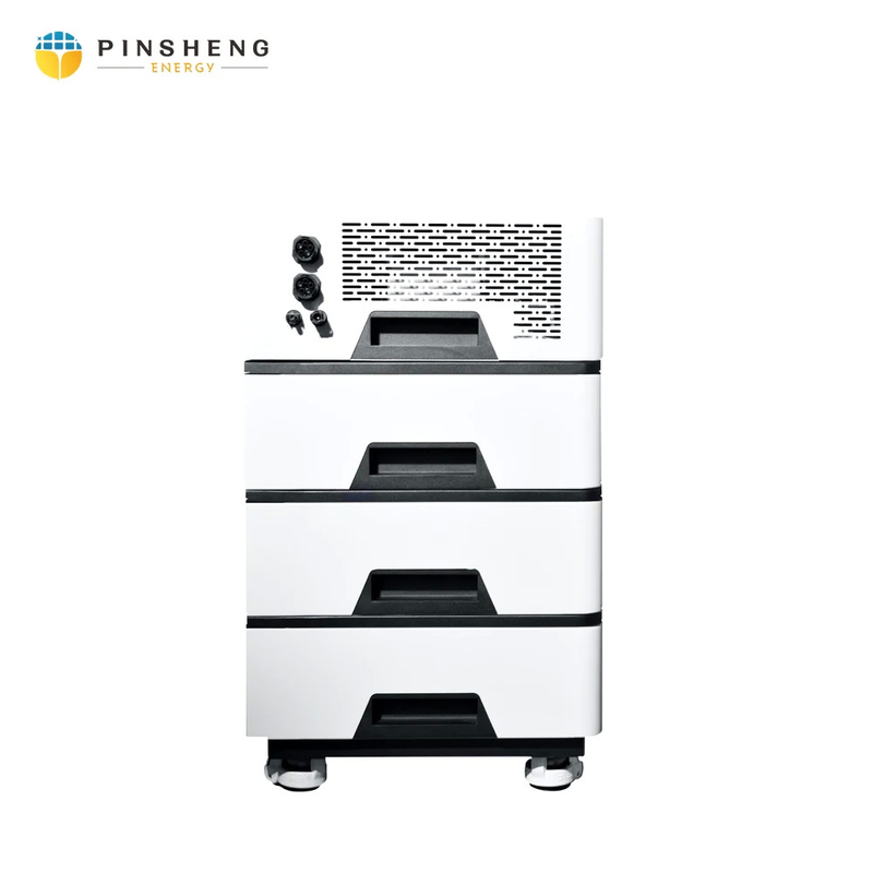 10 kW in één machine (in huis) zonne-energie energieopslag systeem lithiumbatterie met ems en bms