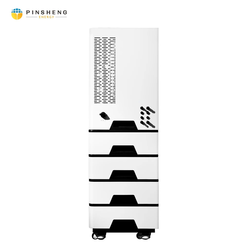 Residential Stackable High Voltage Lithium Iron Battery On Grid/Off Grid Hybrid Inverter Energy Storage System