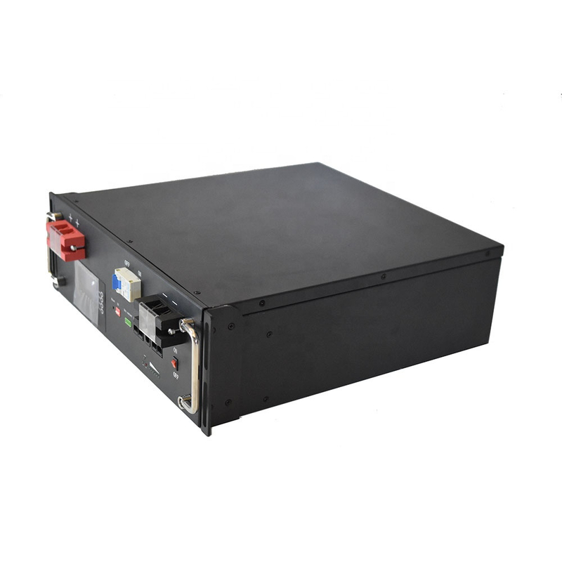 Rack Mount 48v 50ah 100ah 200ah Lifepo4 Solar Energy Storage Battery 10kw lithium Zonnebatterij voor energieopslag