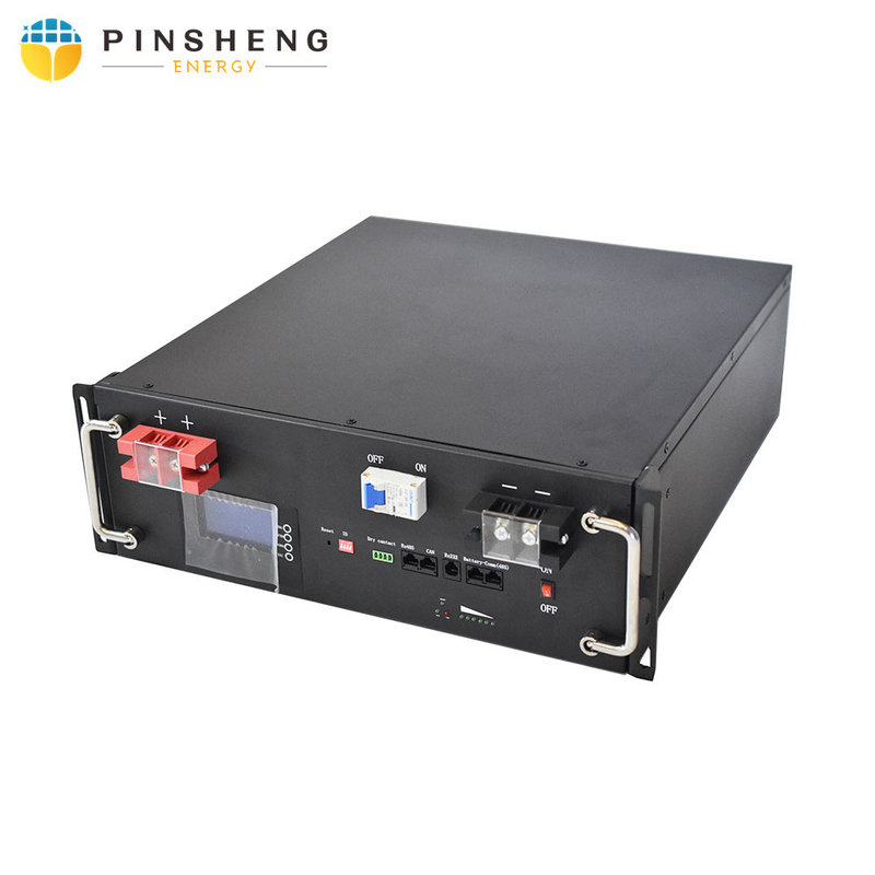 Smart BMS 51.2V DC LifePO4 Batterijcel Diepe levensduur met hybride omvormers