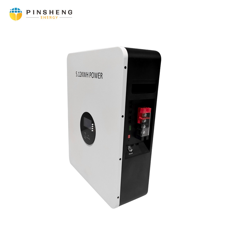 Pinsheng nieuw aangekomen muur gemonteerde 10KWH 48v/51.2v 200ah lithiumbatterie voor thuis energieopslag zonne-systeem