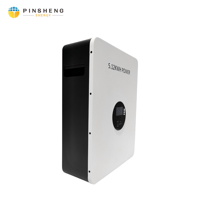 Pinsheng nieuw aangekomen muur gemonteerde 10KWH 48v/51.2v 200ah lithiumbatterie voor thuis energieopslag zonne-systeem