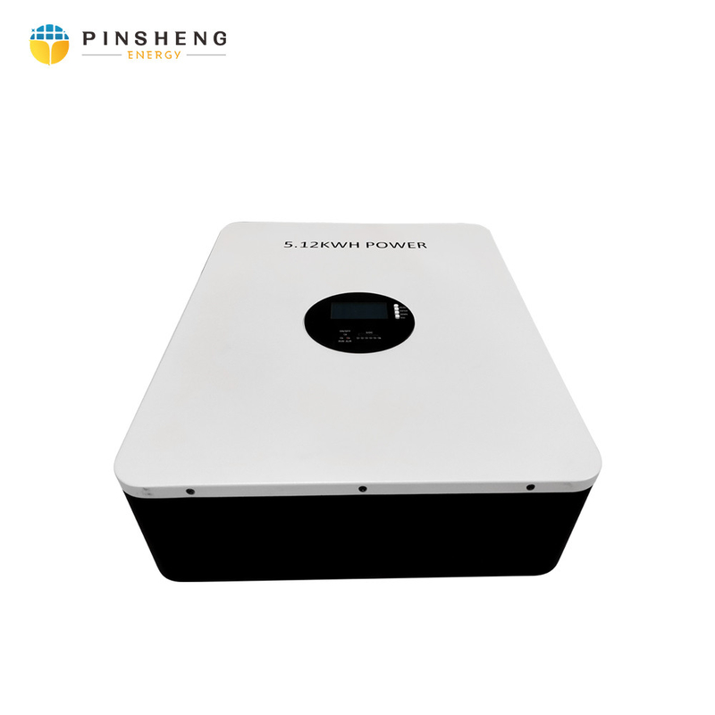 Pinsheng nieuw aangekomen muur gemonteerde 10KWH 48v/51.2v 200ah lithiumbatterie voor thuis energieopslag zonne-systeem