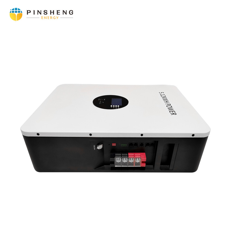 Pinsheng Power Wall Lifepo4 Solar Energy Storage Battery 10Kwh 48V 100Ah 200Ah Lithium Ion Batterijen Solar Powerwall Met Bms
