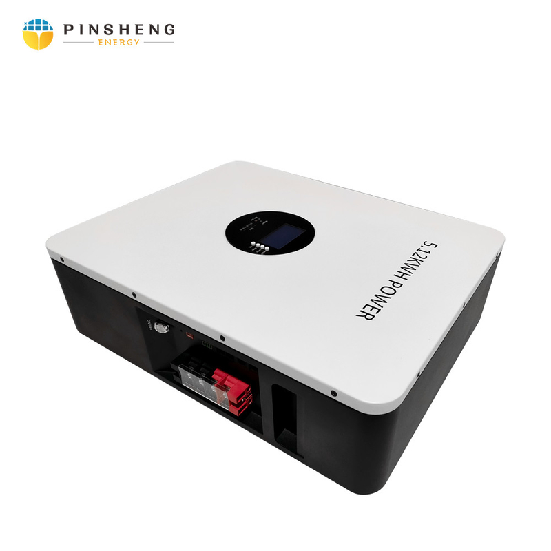 Pinsheng Power Wall Lifepo4 Solar Energy Storage Battery 10Kwh 48V 100Ah 200Ah Lithium Ion Batterijen Solar Powerwall Met Bms