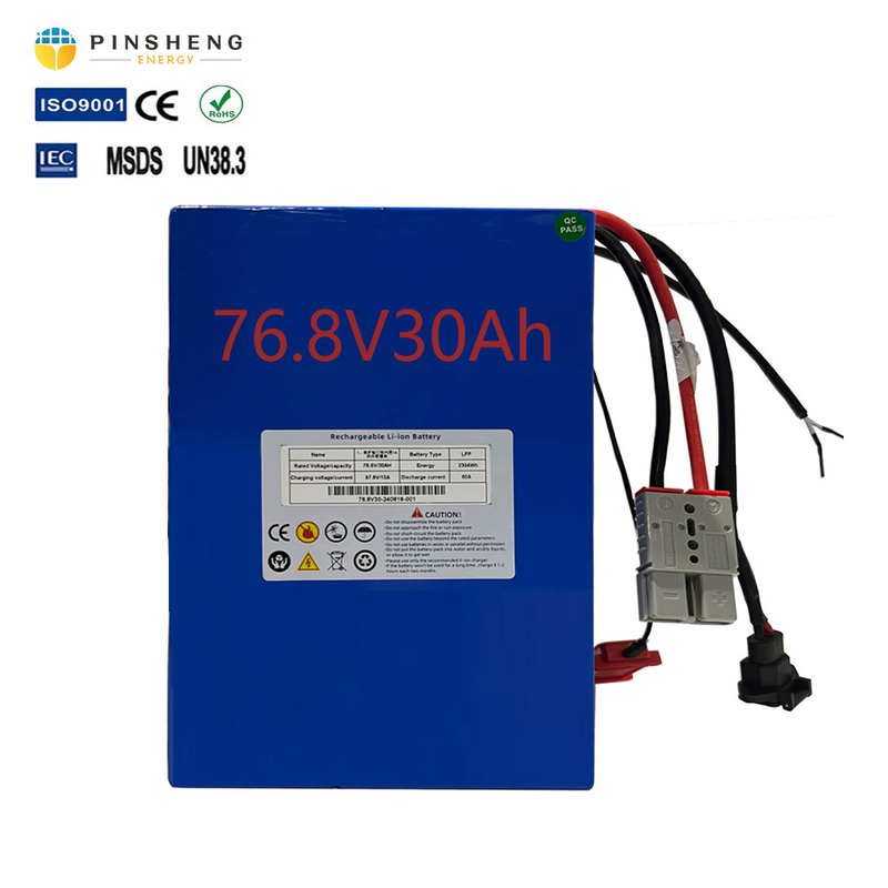 Op maat gemaakte spanning 76.8V 30Ah Yacht Lithium Ion Battery voor elektrische jachten OEM ODM