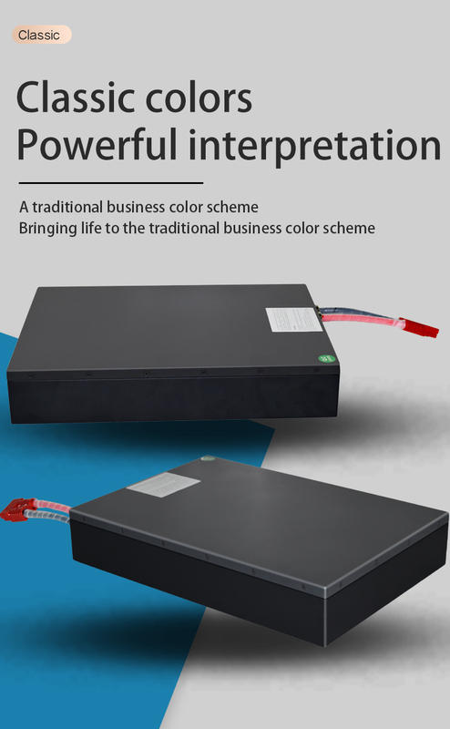 72V oplaadbare LiFePo4 lithium-ionbatterij 60 Ah bereik E-Motorcycle UPS back-up power MPPT Controller Variety Plug (EU US UK)