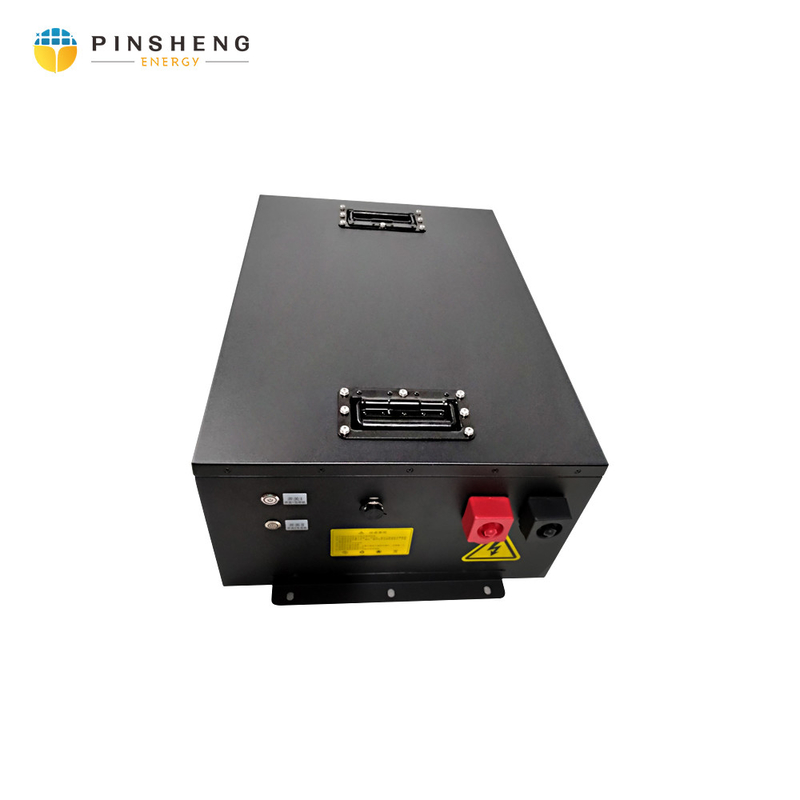 PINSHENG 48V 72V 50Ah 100Ah 200Ah Lifepo4 Lithium Ion Battery Pack voor Golfkar en Vorklift