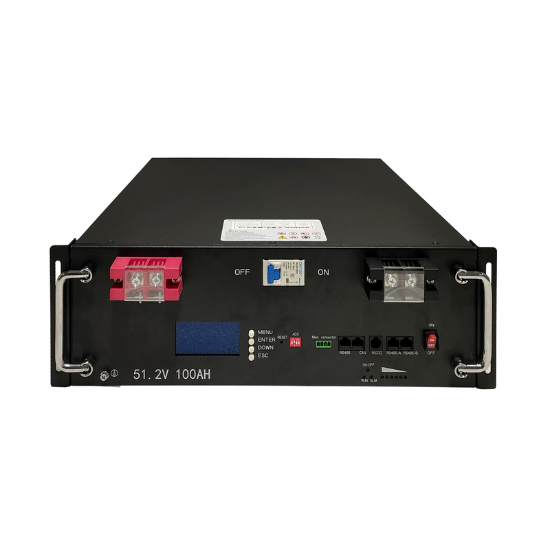5kwh 10kwh huishoudelijke energieopslag lithium-ion module 100ah server rack kast hoge spanning lifepo4 batterij