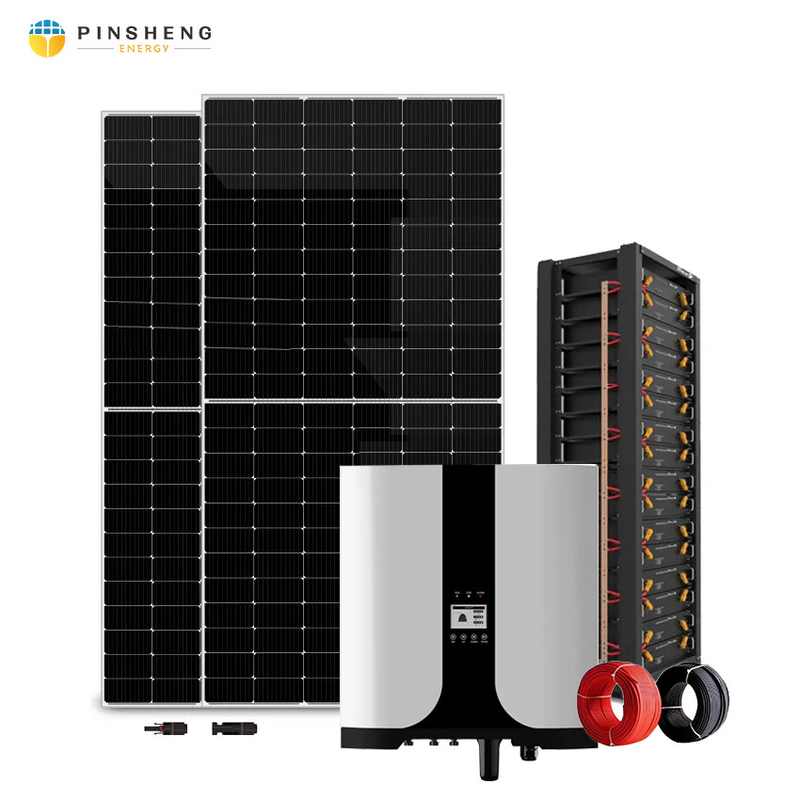 PINSHENG Zonne-airconditioner 12000BTU 18000BTU 24000BTU AC/DC Hybride zonne-energie airconditioner voor huisverwarming en -koeling