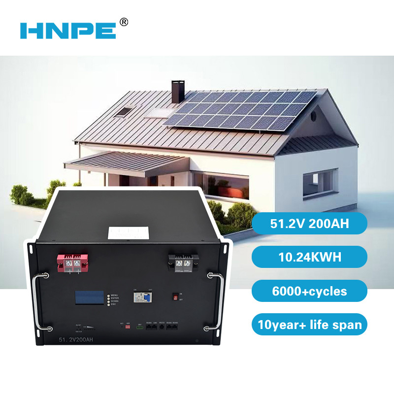 Pinsheng 24v 48v 200ah Rack Server Mount Rack Lifepo4 Batterij Pack, Off Grid Storage Lithiumbatterij 48v 100ah