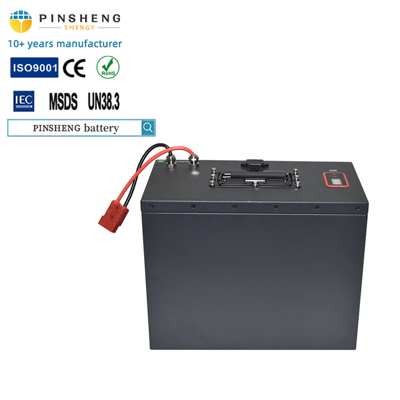 Pinsheng Customizable 72V 50Ah LiFePO4 Battery with 3 Years Warranty for Electric Vehicles and Solar Storage