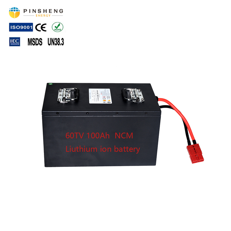 60V 100Ah LiFePO4 Lithium Battery with 2000 Cycles 6KWh Energy and 5 Years Warranty for Electric Vehicles