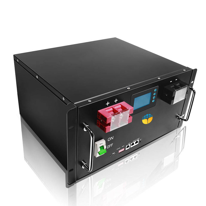 48V 200Ah LiFePO4 Batterij met 6000 Cycli Levensduur 51.2V 5KWh Zonne-energie Opslag Lithium-ion Batterij