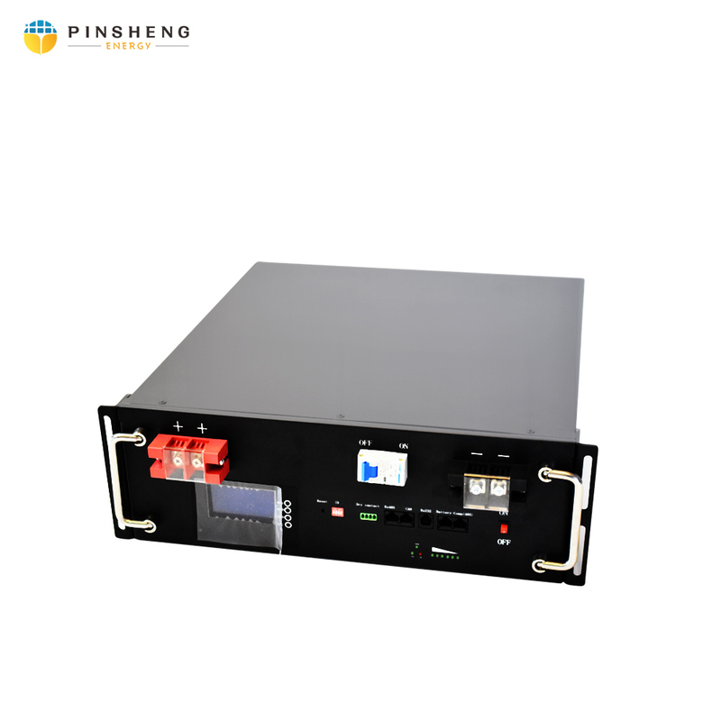 HNPE Eco Worthy 5KWh 48V 100AH Off-Grid LiFePO4 Accupakket met IP54-IP65 Bescherming en 3 Jaar Garantie voor Thuis Energieopslag