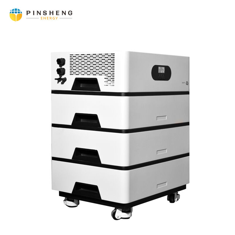 Hoge efficiëntie 10KW 20KW Complete Kit Met Bluetooth Hybride Inverter Zonne-energieopslag Systeem Diepe cyclus LiFePO4 batterij