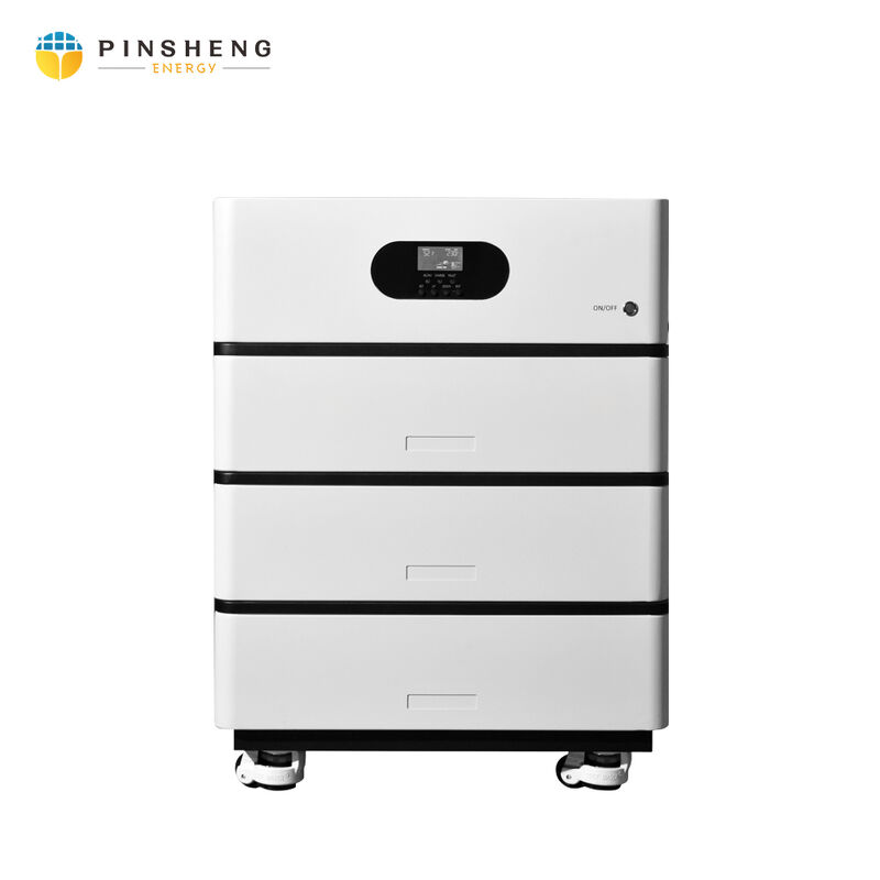 Hoge efficiëntie 10KW 20KW Complete Kit Met Bluetooth Hybride Inverter Zonne-energieopslag Systeem Diepe cyclus LiFePO4 batterij