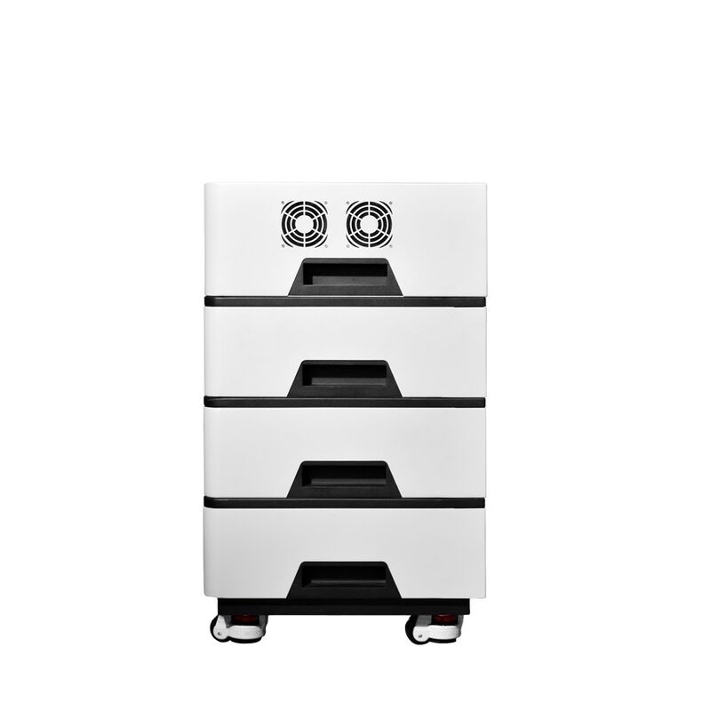 Nieuw ontwerp commercieel 5kw 10kw compleet kit met bluetooth hybride omvormer zonne-energie opslag systeem 51.2V lithiumbatt