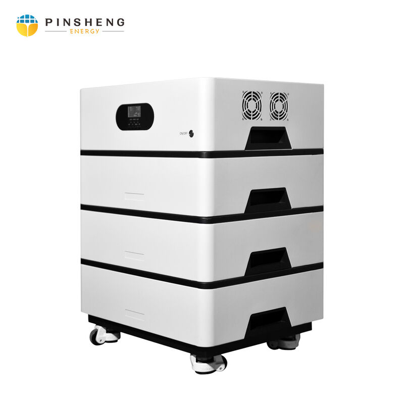 Nieuw ontwerp commercieel 5kw 10kw compleet kit met bluetooth hybride omvormer zonne-energie opslag systeem 51.2V lithiumbatt