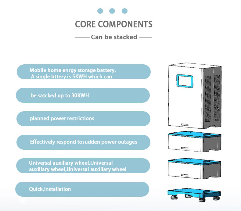 PINSHENG Hoogspanning 10Kw 20Kwh 25Kwh 30Kwh Batterij Thuisgebruik Alles-in-één Omvormer Hybride Zonne-energiesysteem