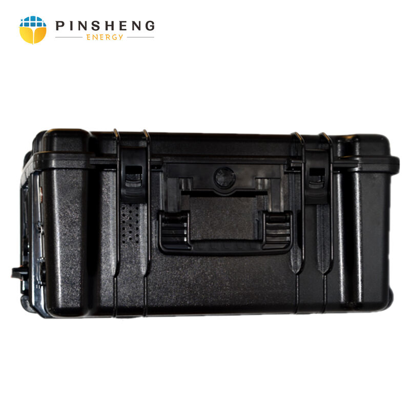 PINSHENG 700Wh 1000W Ultra Compact Super Stil DC-uitgang Draagbare Zonnegenerator voor Buitencamping 220V