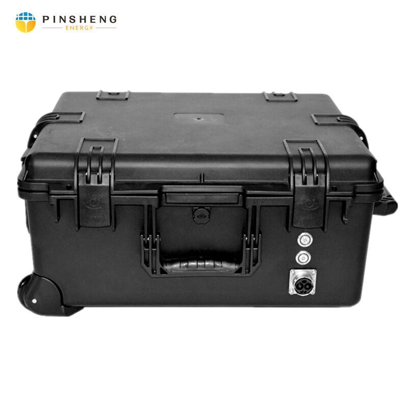 PINSHENG Draagbaar Zonne-energiestation 5000W 3000W 2000W 1000W 600W 110V 120V 220V AC Uitgang Thuisgenerator Met LiFePO4 Batterij