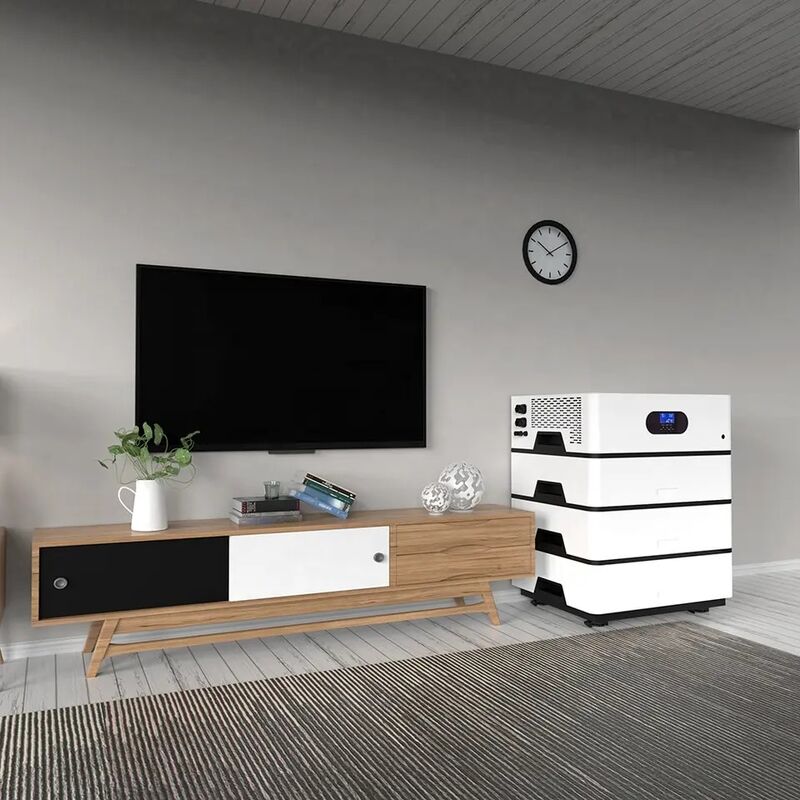 Zonne-energieopslag met lange levensduur Stroomsysteem 48v/51.2V 768v 512v 50ah 100ah 400ah 20kwh Lifepo4 batterij