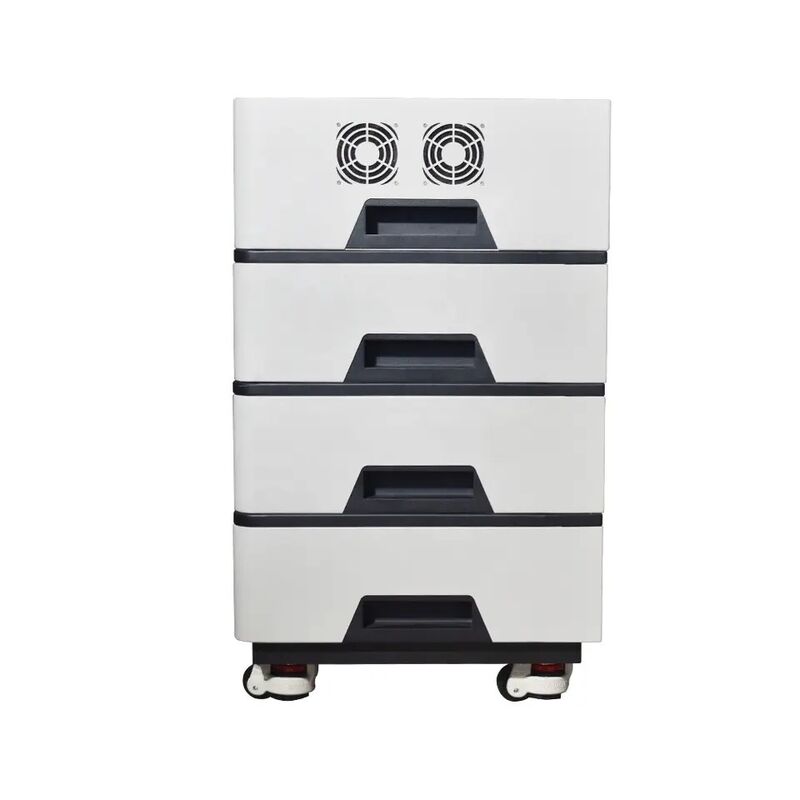 Pinsheng 2023 51.2v LiFePO4 Lithium Batterij 500V 200kwh 100kwh Gestapeld Energie Opslagsysteem