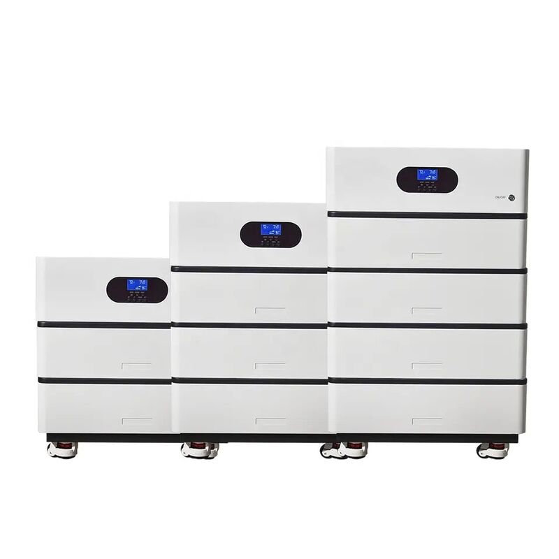 Pinsheng 2023 51.2v LiFePO4 Lithium Batterij 500V 200kwh 100kwh Gestapeld Energie Opslagsysteem