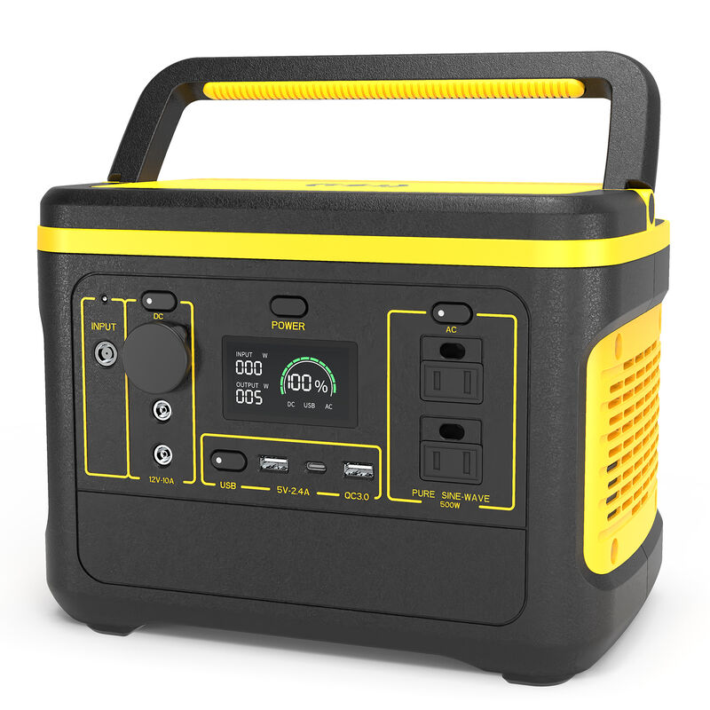 PINSHENG 5kW UPS Draagbare Powerstation Zonne Generator Industrie Draagbaar Waterdicht 5000W Outdoor Power Station met Zonnepaneel