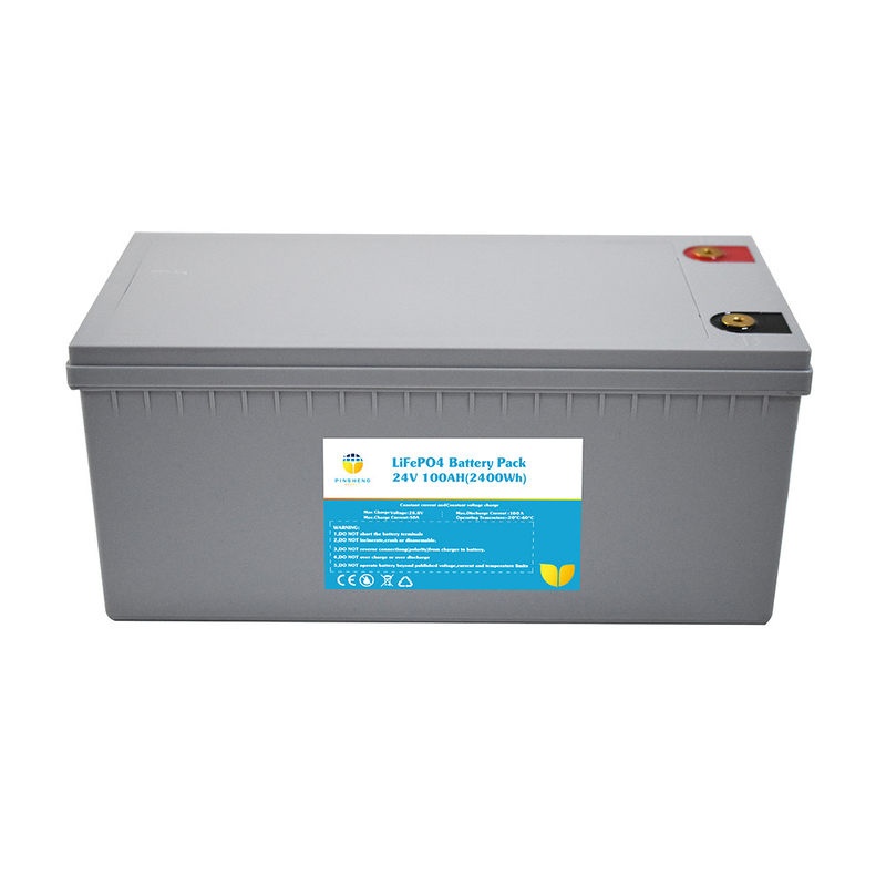 Het diepe Pak van de het Lithium ionenbatterij van de Cyclus24v Zonnebatterij LiFePO4 voor Energieopslag