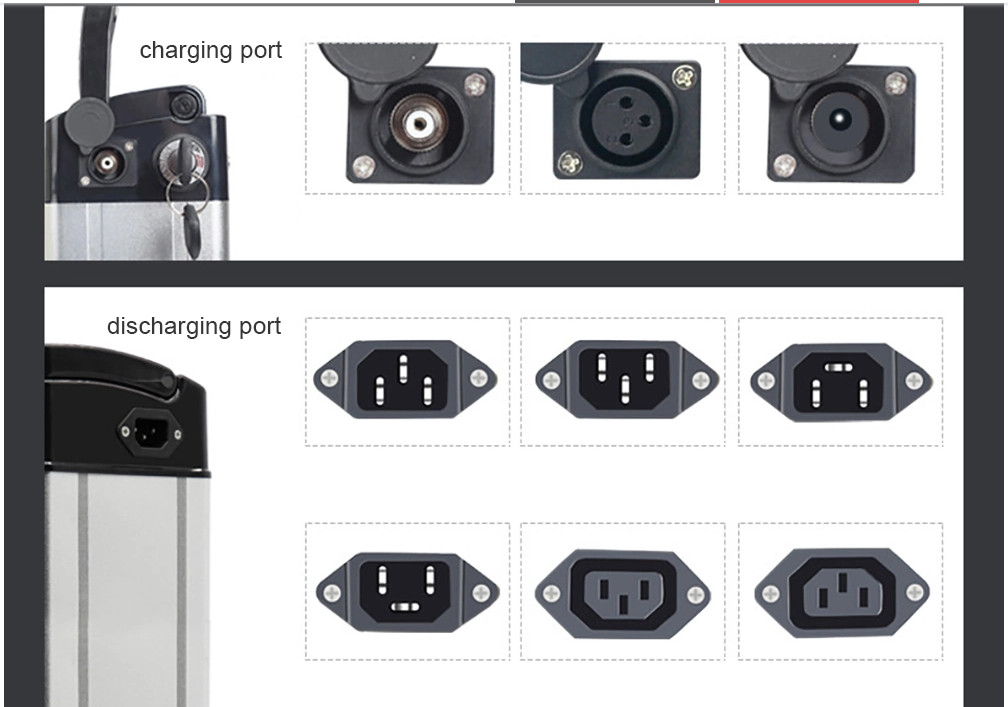 OEM oplaadbare batterijen 24v 36v 48v E-bike Li-ion batterij 10ah 12.5ah 20ah 25ah 30ah Voor Ebike Electric