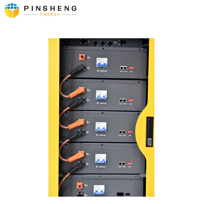 Hoogspannings ESS-kast 480V 100Ah Lithium zonnebatterijen met Smart BMS-systeem