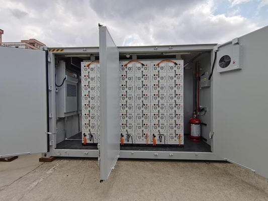 Van het de batterijpak BESS 500KWH 1MWH 2MWH van PINSHENG het Li-ionensysteem van de de energieopslag