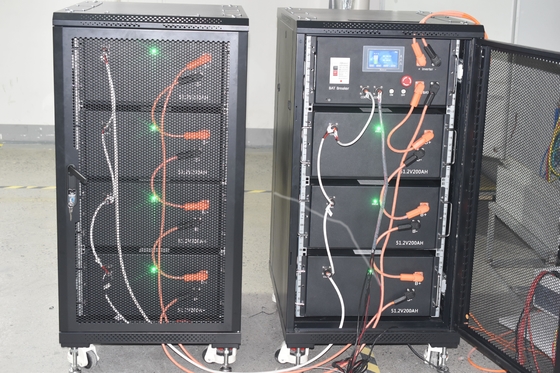 Hoge efficiëntie en laag energieverbruik 60 KWh Lithium-ionbatterij met hoog vermogen