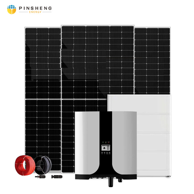 PINSHENG 10KW Off Grid Solar System 10000W Compleet Solar Power System Zonnepanelen met ESS-batterij