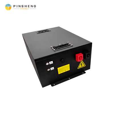PINSHENG 48V 72V 96V 100Ah 200Ah 300AH Lifepo4 Lithium Ion Battery Pack voor Golfkar en Vorklift
