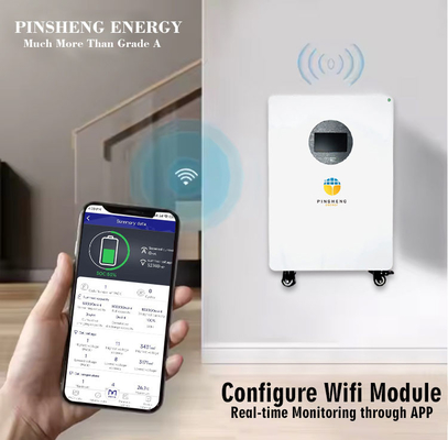 Pinsheng Lithiumbatterij 15kWh 51.2V 280Ah 300Ah Home LiFePO4 Batterijpakket Zonne-energieopslagbatterij