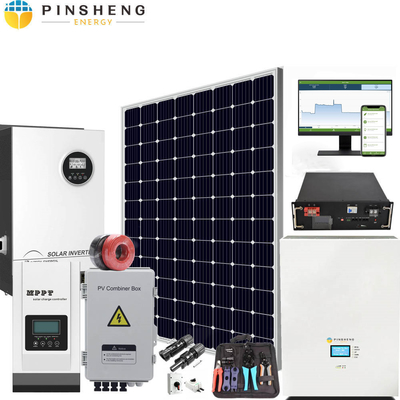 OP NET VAN NET Zonne-energie Systeem 3KW 5KW 10KW 15KW 20kw 30kw Voor Thuis Zonne